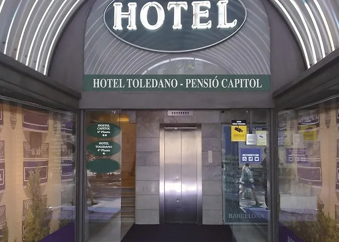 Hostal Capitol Ramblas Barcelona